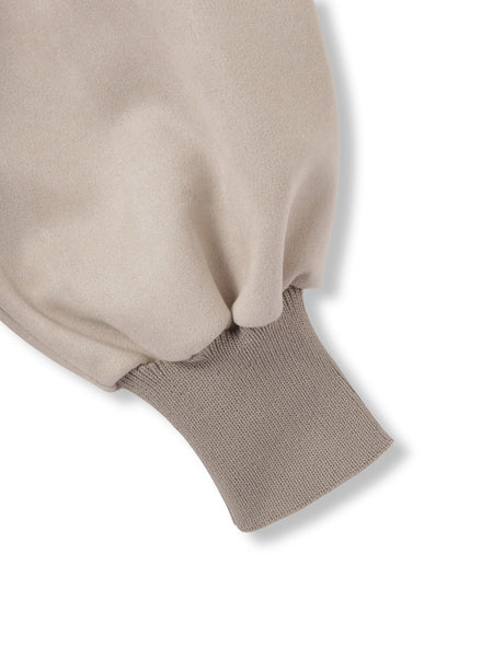 スウェードタッチダンボールプルオーバー≪手洗い可能≫