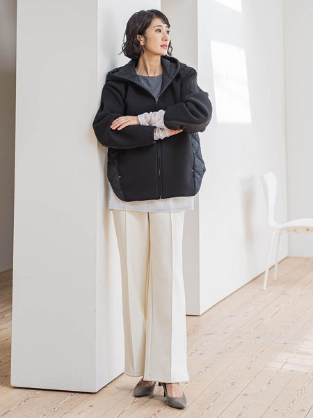 【WEB限定/大きいサイズ】”重ねるだけで格上げ”レイヤードインナー