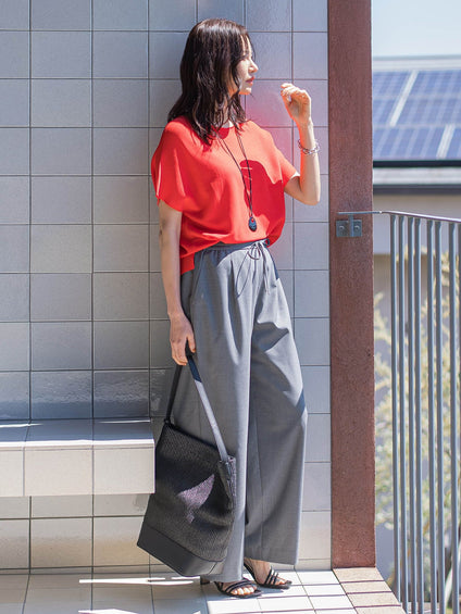 【コラボ商品】エディター東原妙子×LAUTREAMONT/トロピカルパンツ