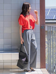 【コラボ商品】エディター東原妙子×LAUTREAMONT/トロピカルパンツ