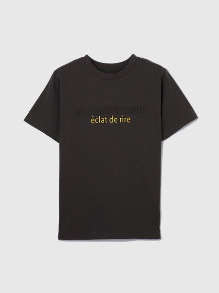 エンボスプリントTシャツ≪手洗い可能≫