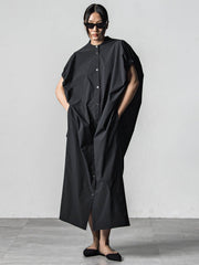 ポリエステルストレッチ撥水加工ドレス