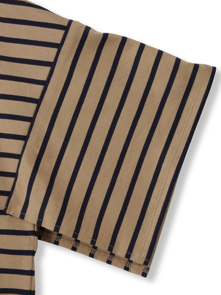 《予約》【連休。涼。軽やかに。】パネルスリーブプルオーバー《コットン100%》