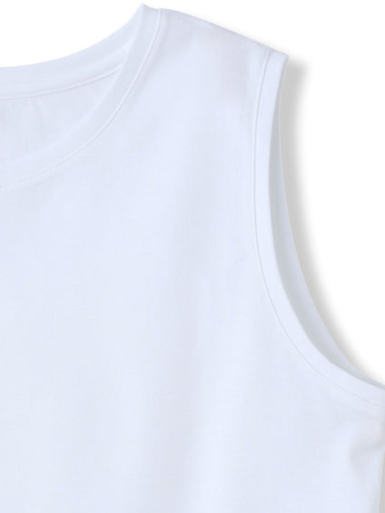 裾レーススムースカットソー