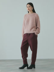 カーブヘムシャギーニットプルオーバー≪手洗い可能≫