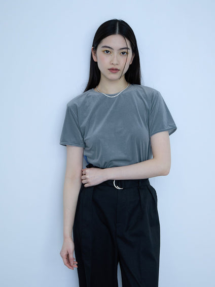 シアーベロアTシャツ【日本製】