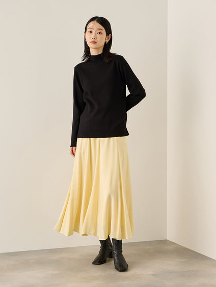 ハイネック総針ニットプルオーバー≪手洗い可能≫