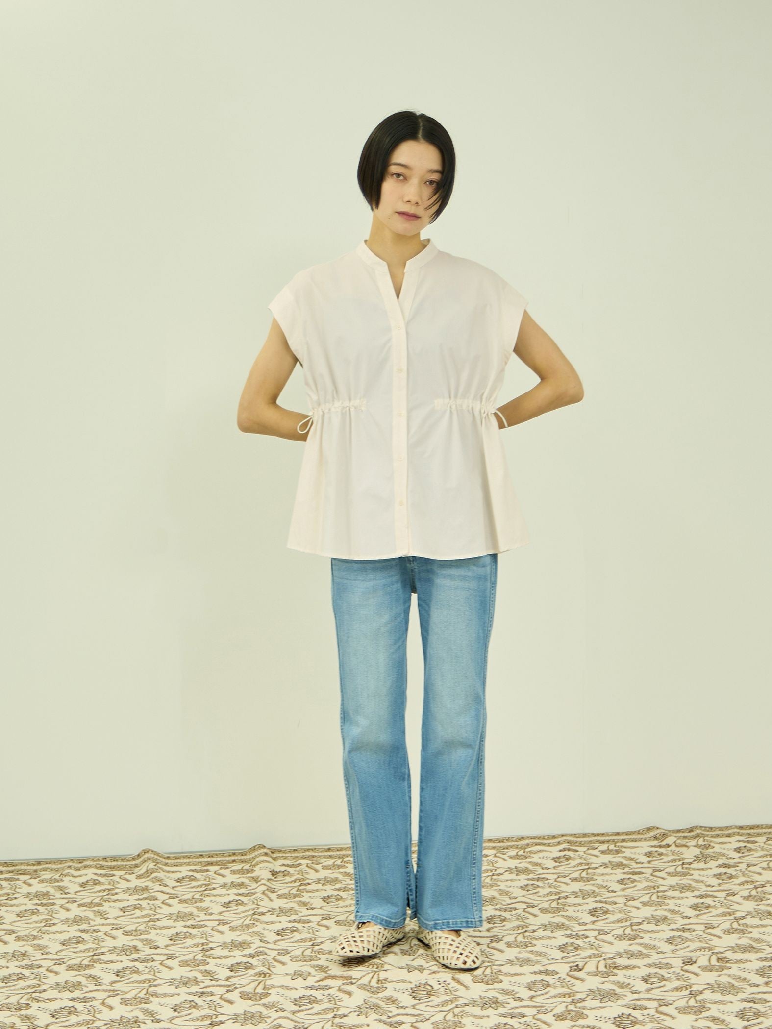 【涼やかストレッチ】フレンチスリーブ
