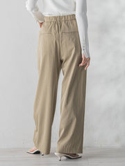 ワイドポケットタックパンツ