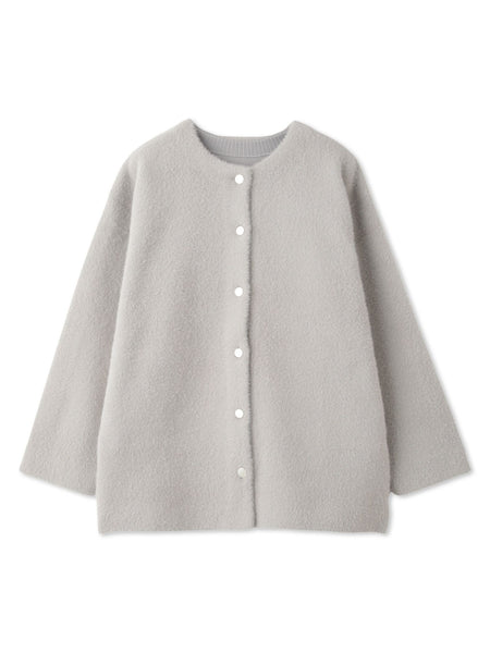 フェレットタッチWフェイスニットジャケット≪手洗い可能≫