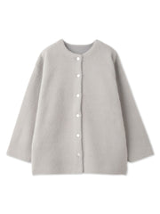 フェレットタッチWフェイスニットジャケット≪手洗い可能≫