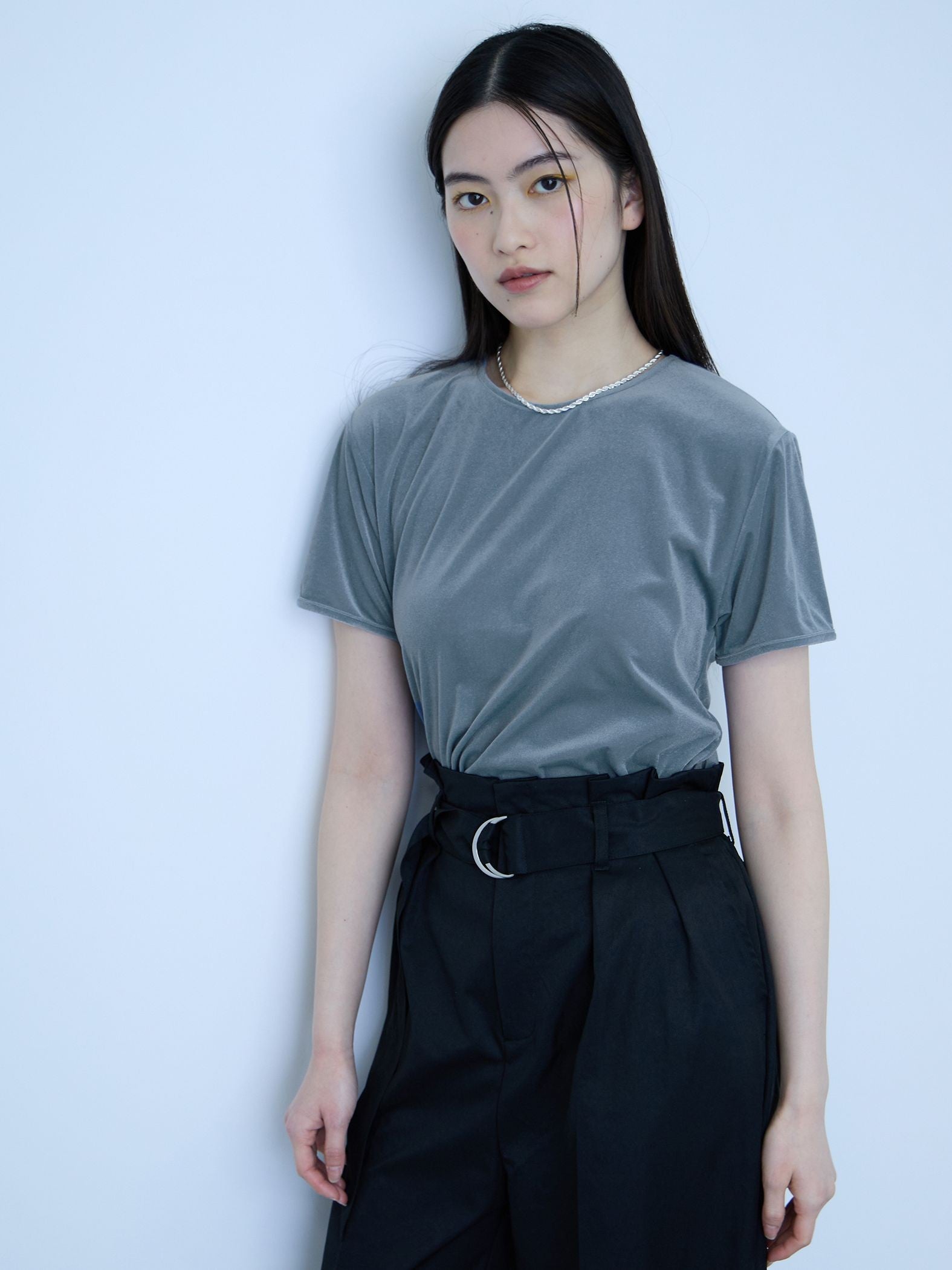 シアーベロアTシャツ【日本製】