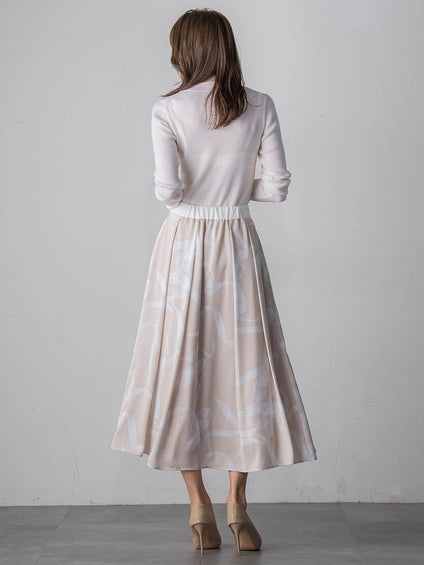 トゥシューズスカート