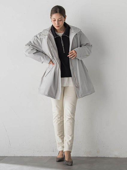 【WEB限定】裏起毛ジッププルオーバー
