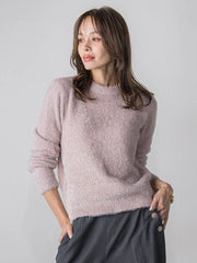 ラメシャギーニット