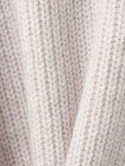 メッセージ刺繍Vネックニットプルオーバー≪手洗い可能≫