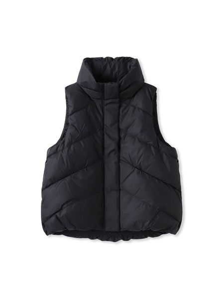【WEB限定】スタンドカラーダウンベスト