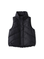 【WEB限定】スタンドカラーダウンベスト