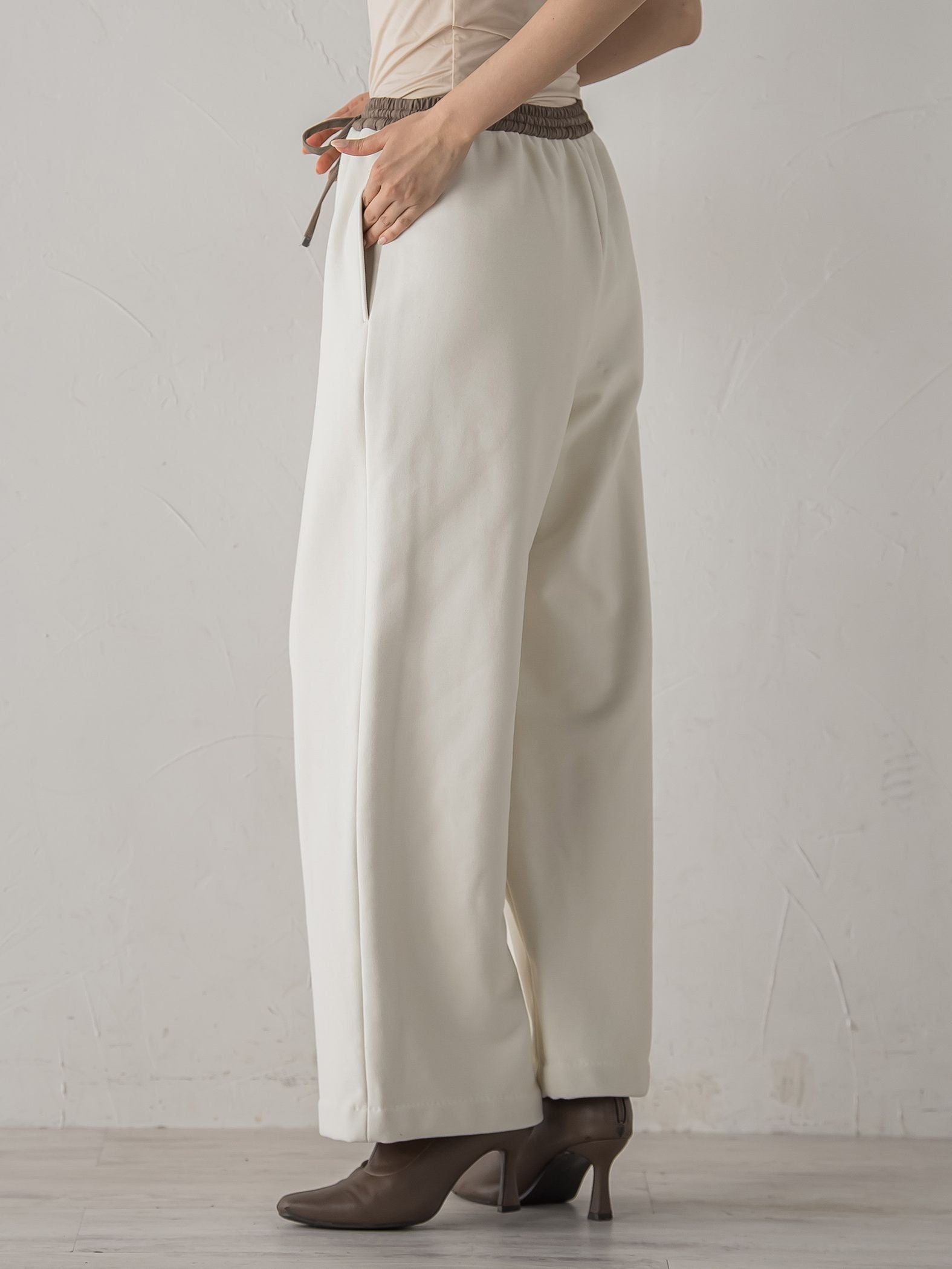 HYPER FIT裏起毛ボンディングパンツ≪洗濯機で洗える≫