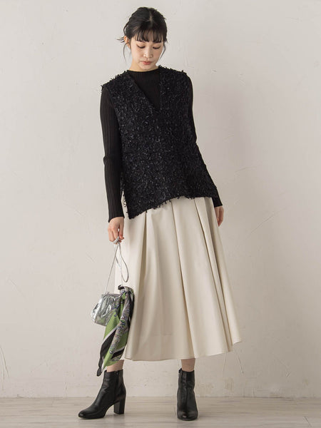 タフタタックスカート≪洗濯機で洗える≫