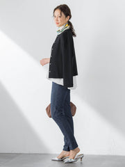 【WEB限定】名品デニムジャージライトパンツ≪ストレッチ/11号あり≫