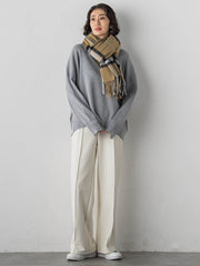 【TWEEDMILL】チェックマフラー