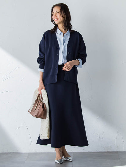 コットンポプリン2WAYストライプシャツ