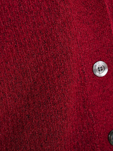 【新色追加】フラッフィーVネックニットカーディガン≪手洗い可能≫