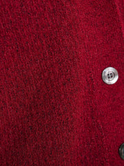 【新色追加】フラッフィーVネックニットカーディガン≪手洗い可能≫