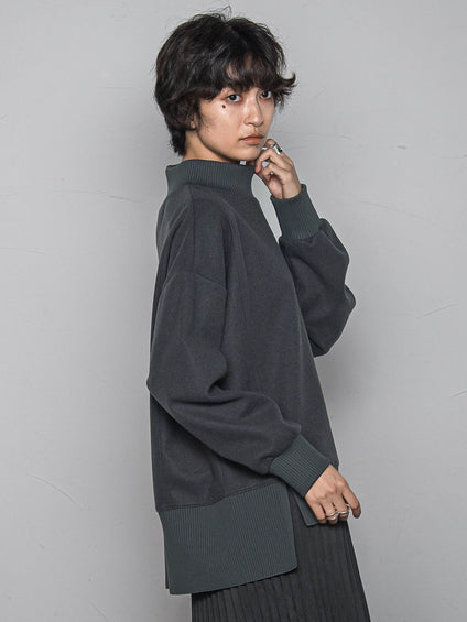 【楽・美・軽】ハイネックプルオーバー≪手洗い可能≫