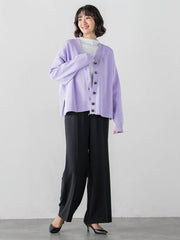 【大きいサイズ/WEB限定カラーあり】スポンディッシュニットカーディガン