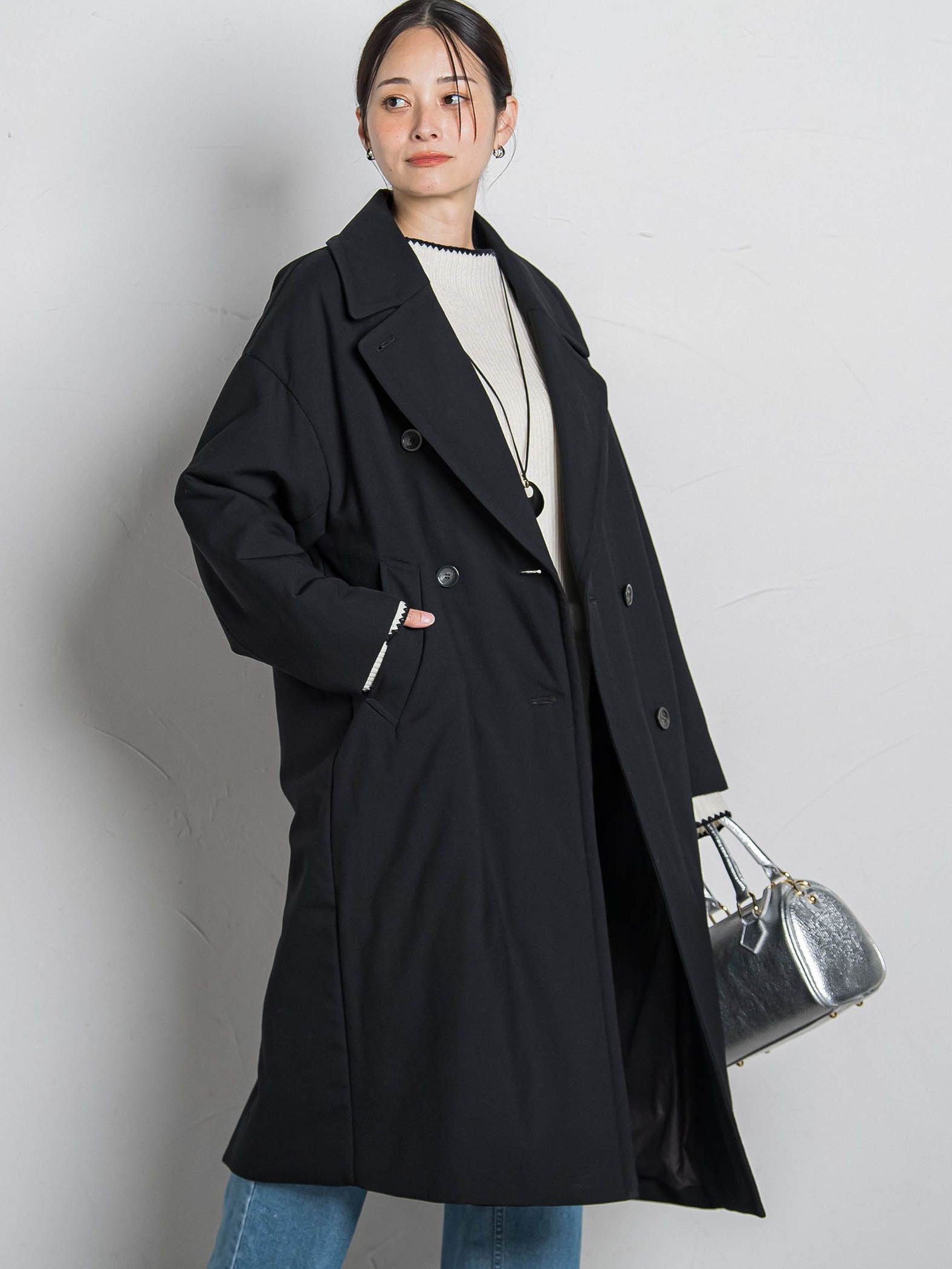 【コラボ商品】エディター東原妙子 × LAUTREAMONT /中綿オーバーコート