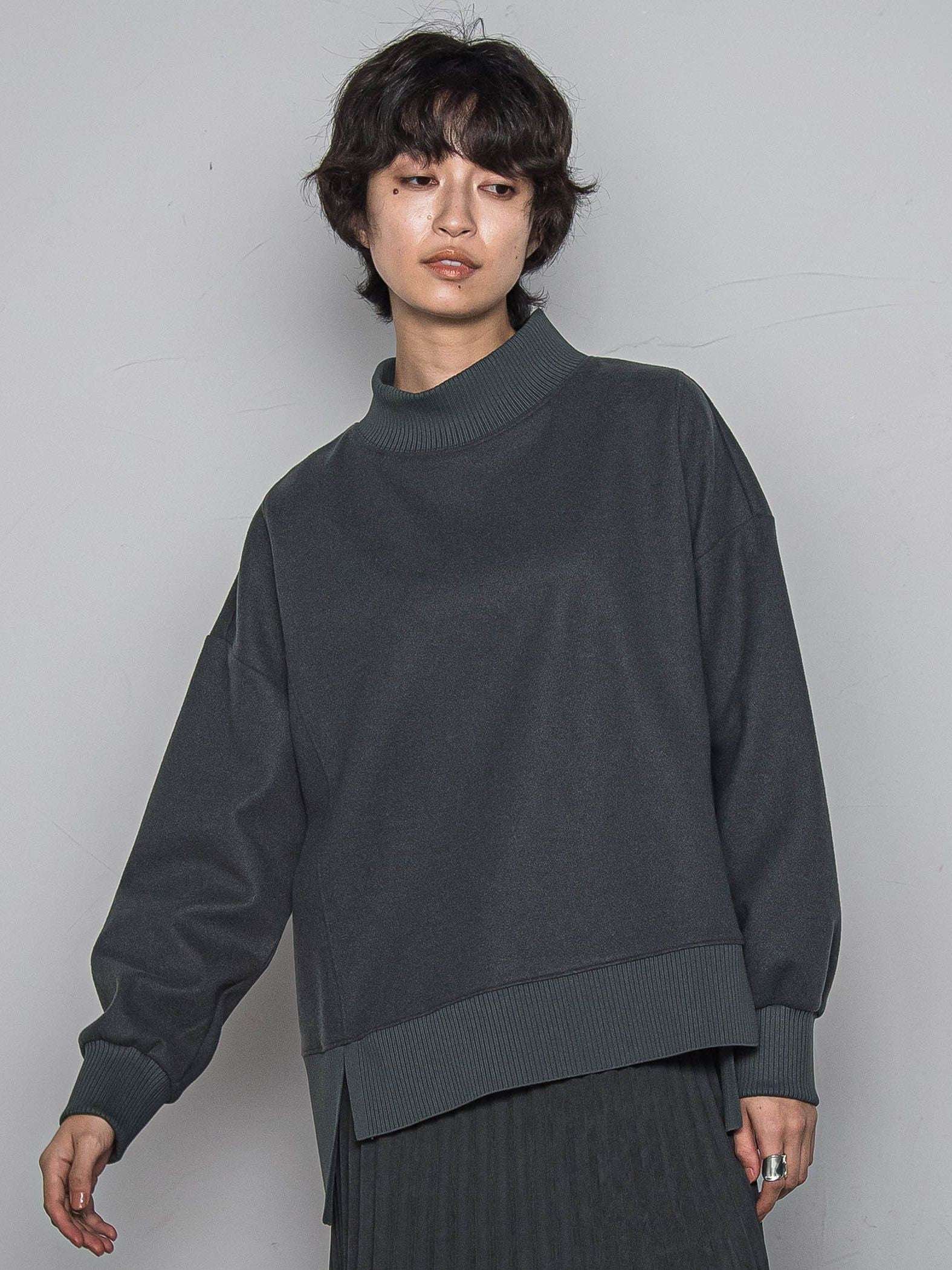 【楽・美・軽】ハイネックプルオーバー≪手洗い可能≫