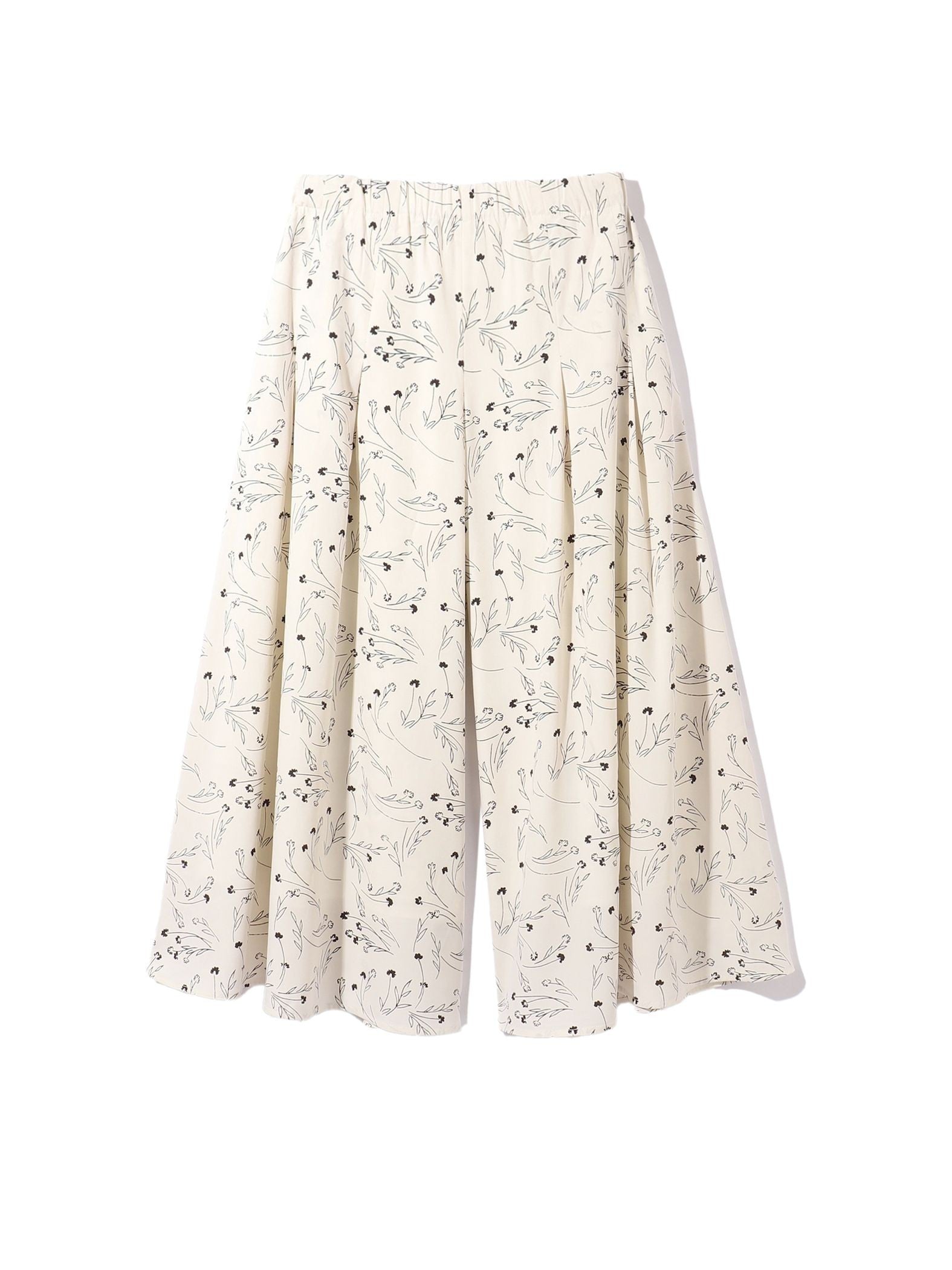 アートフラワースカートライクパンツ≪手洗い可能≫