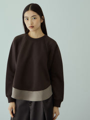 軽量ボンディングバックテールプルオーバー≪洗濯機で洗える≫