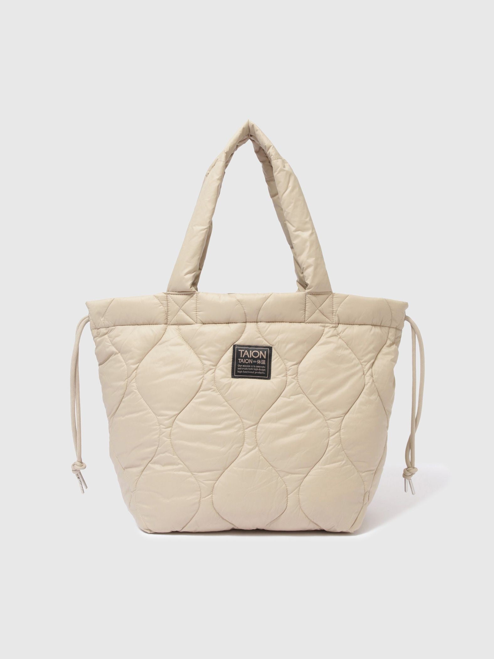 TAION　ソフトシェルダウン2WAYトートバッグ≪手洗い可能≫