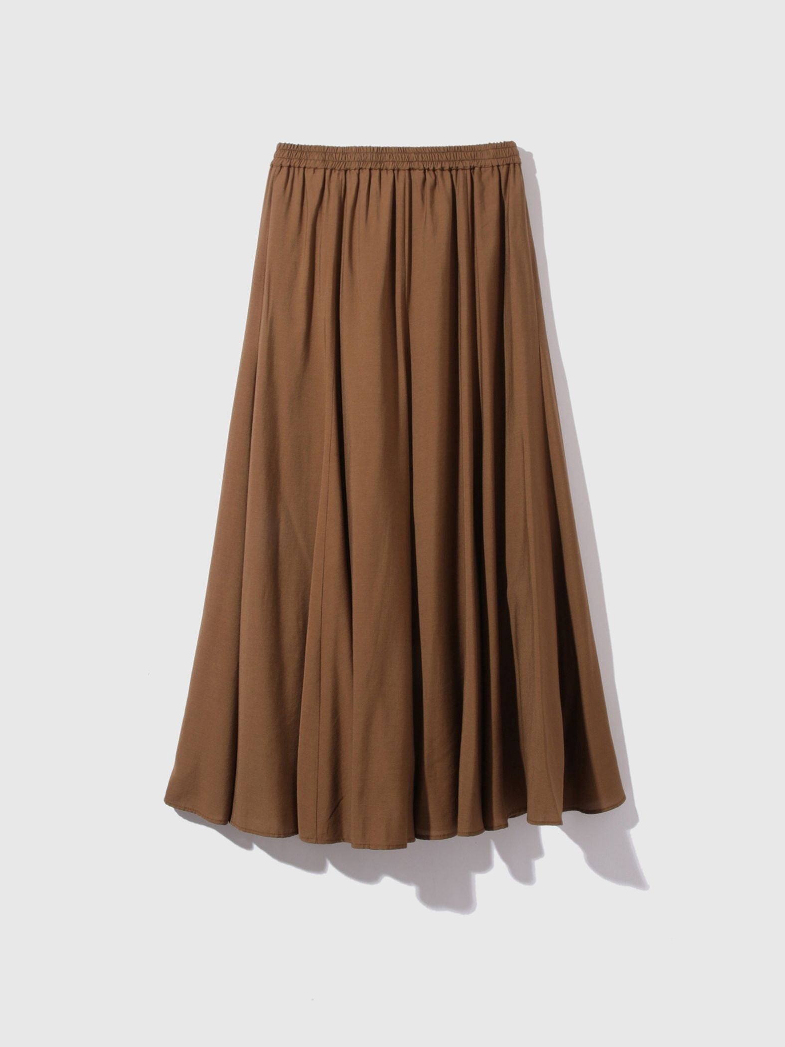 フローイングウールサーキュラースカート