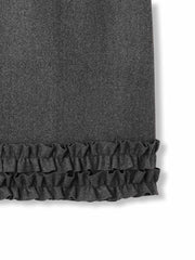 ウールライクフリルヘムAラインスカート