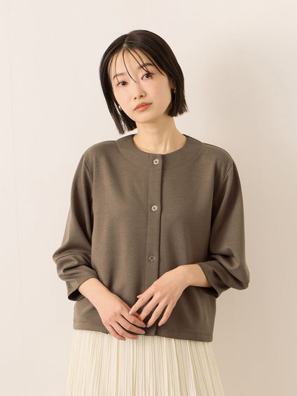 《予約販売》【ふんわり、きちんと。】ライトダンボールカーディガン≪手洗い可能≫