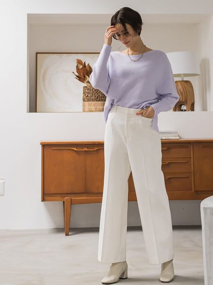 【洗えるニット】RITZガータープルオーバー≪WEB別注サイズあり≫