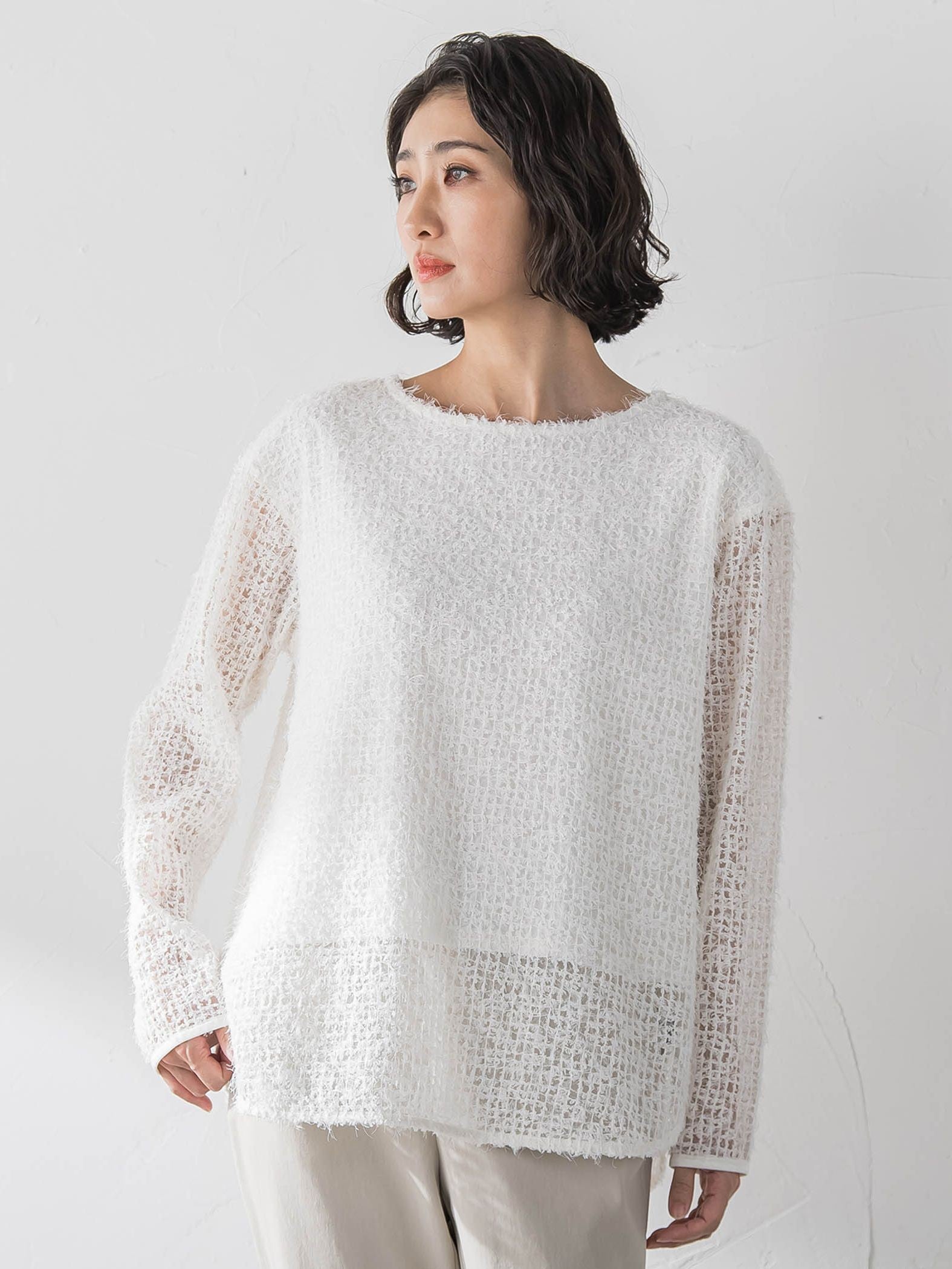 【大きいサイズ】フェザートップス