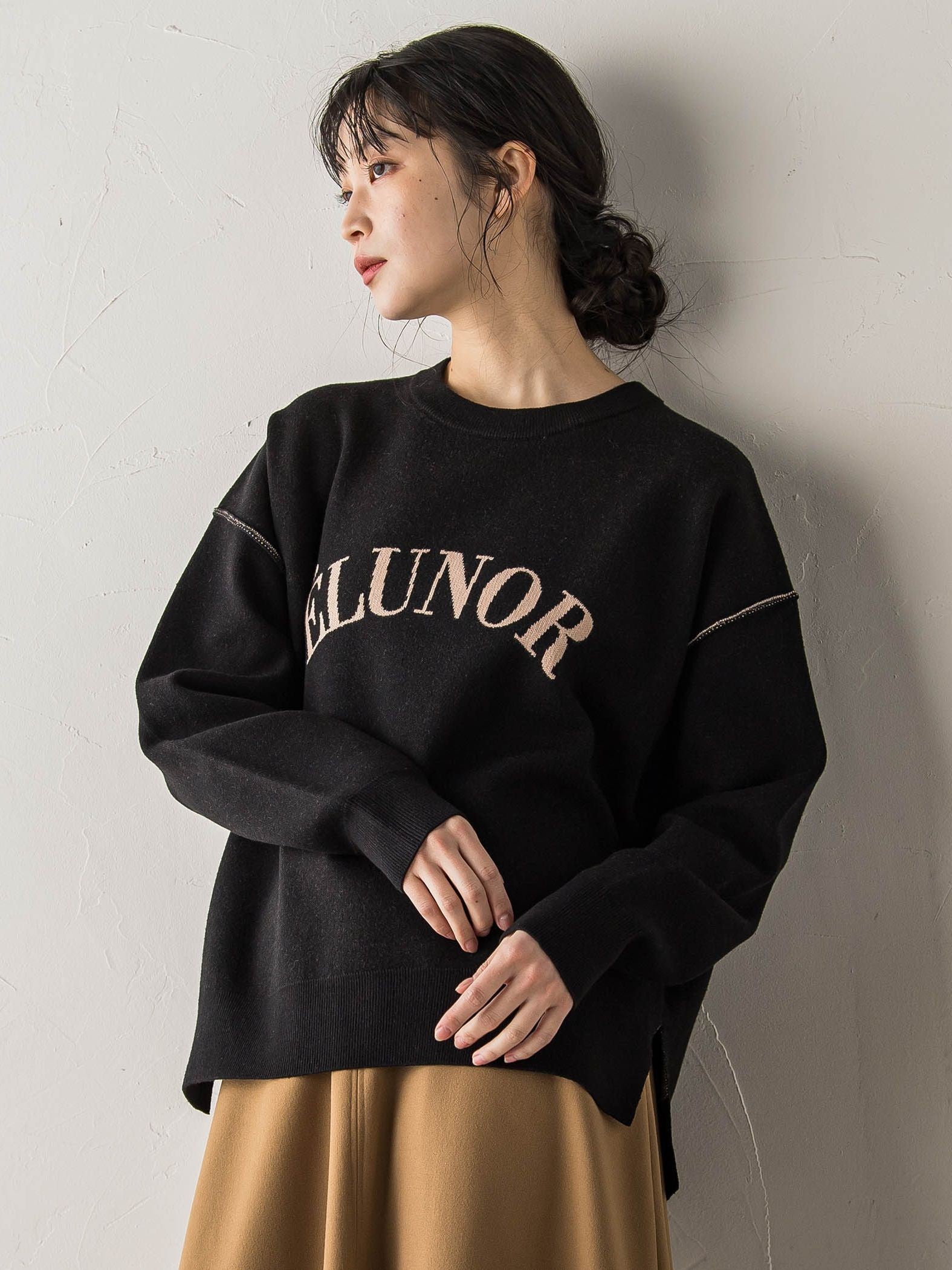 【新色追加】ロゴスウェットニット≪手洗い可能≫