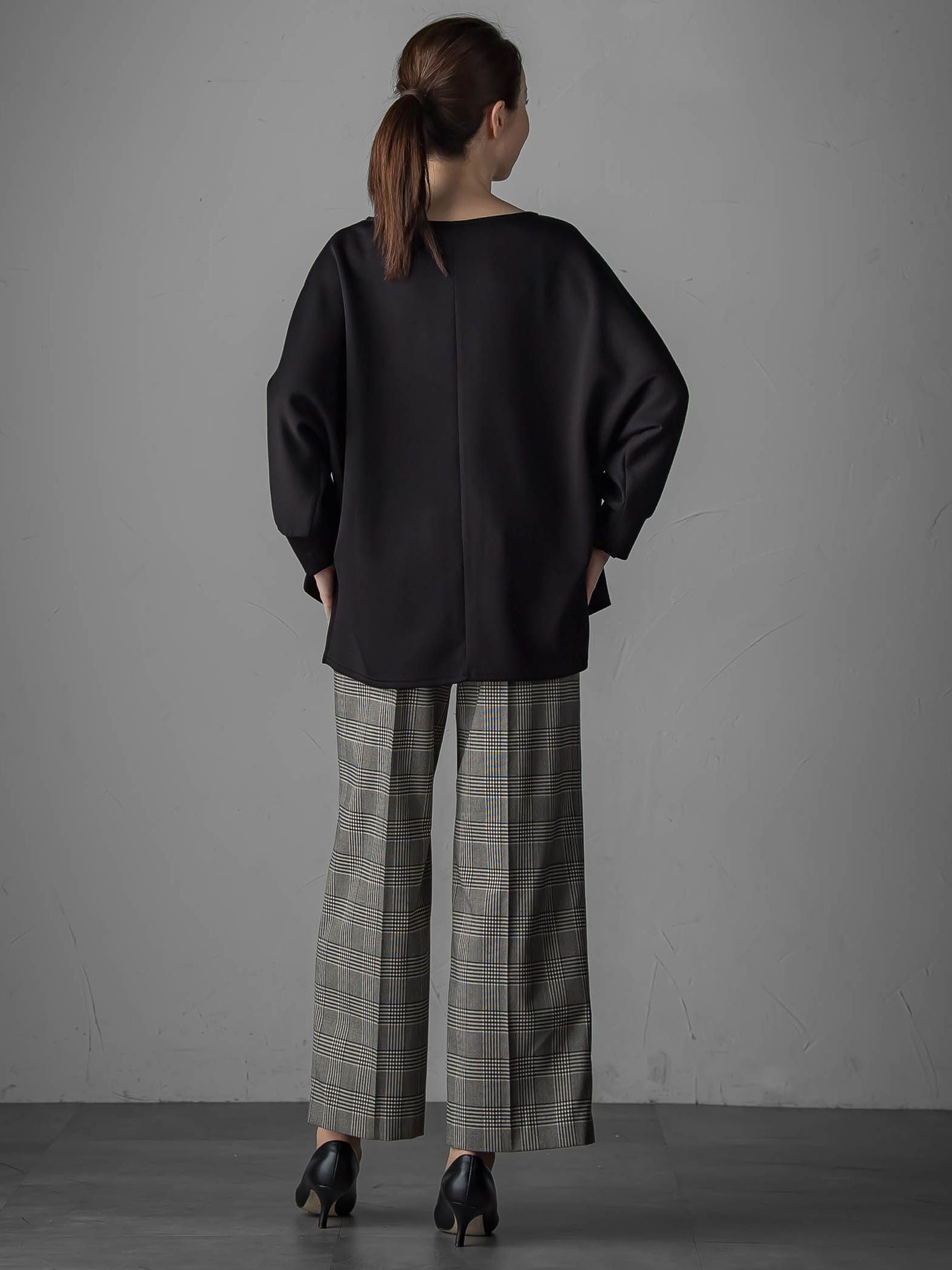 【WEB限定】”もっちり素材”ダンボールドルマンプルオーバー≪手洗い可能≫