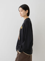 ウマシャギージャガードニット