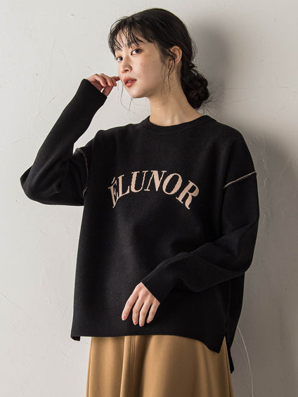 【新色追加】ロゴスウェットニット≪手洗い可能≫