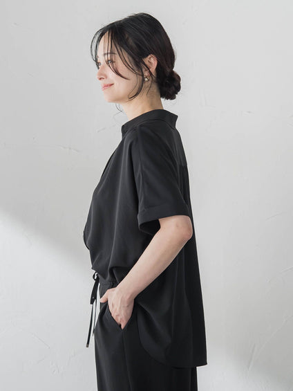 ≪シリーズ累計2万枚突破！≫【涼・美・楽】スキッパーブラウス