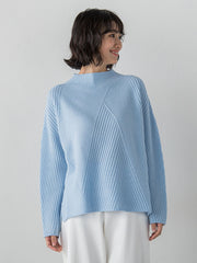 【大きいサイズ】ヘリンボーンニット