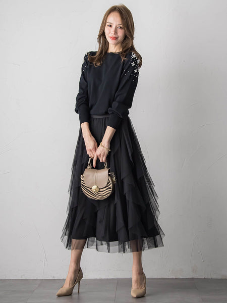 ショルダービジューニット