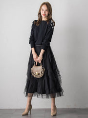 ショルダービジューニット