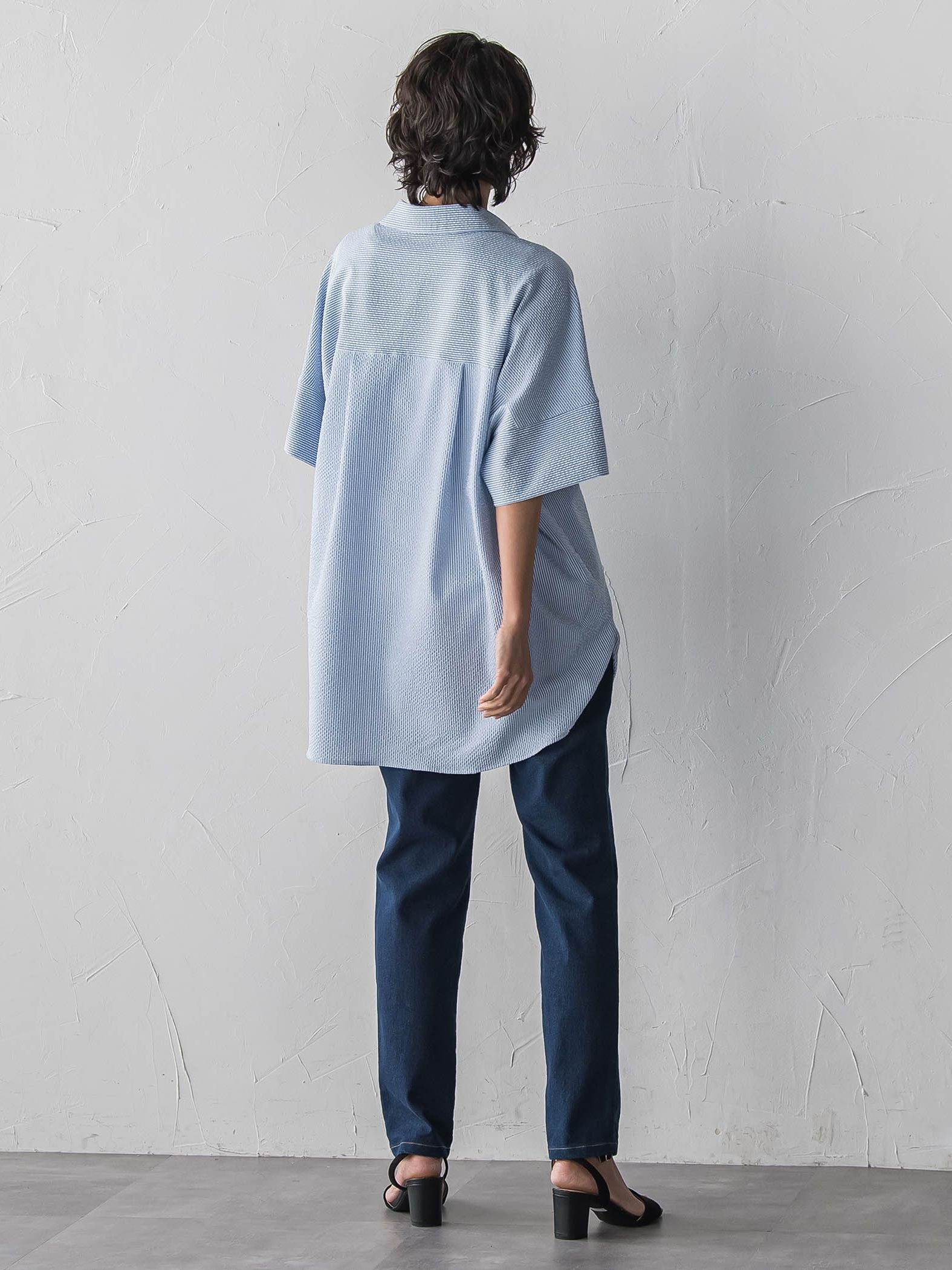 【WEB限定/大きいサイズ】無重力ストレートデニム